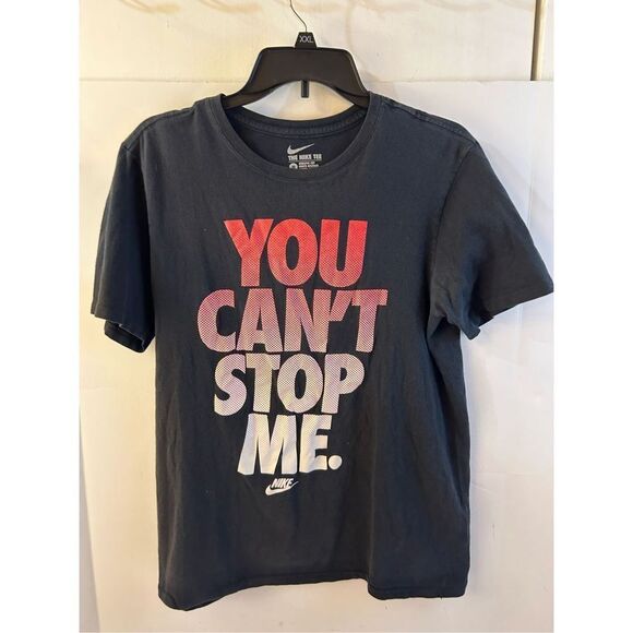 Nike athletic fit T-shirt mens m “ you can’t stop me” - Picture 1 of 5